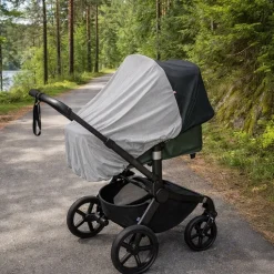 Myggnät med UV-skydd till barnvagn