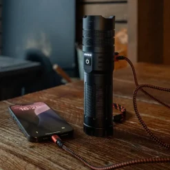 Nödficklampa med powerbank, Xtorm