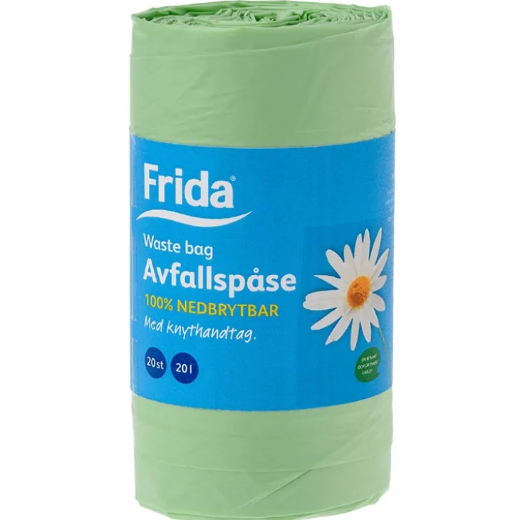 Nedbrytbar avfallspåse, 20 liter