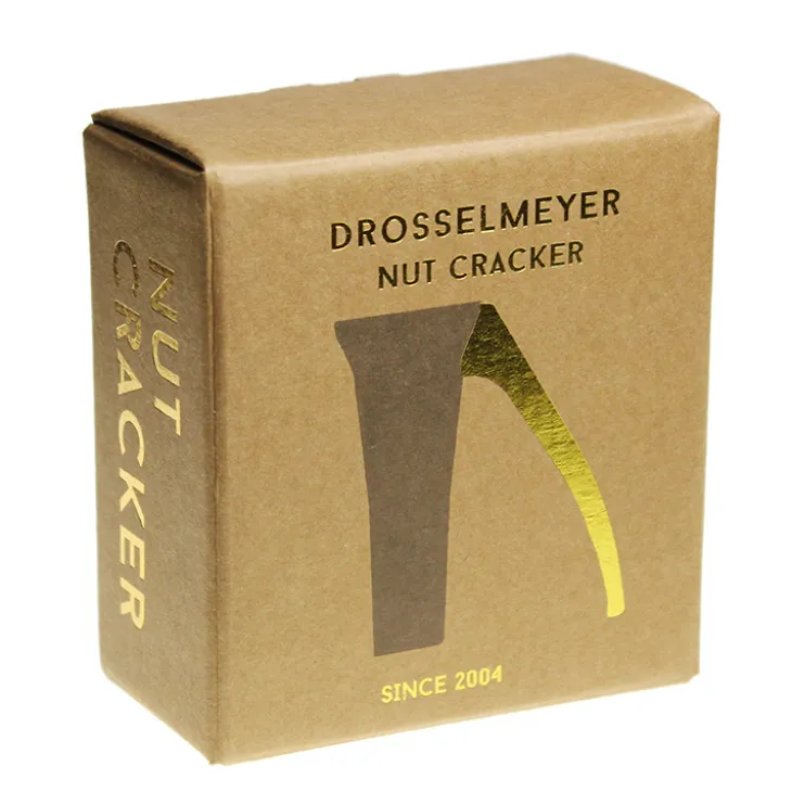 Nötknäppare Drosselmeyer, zink & guld