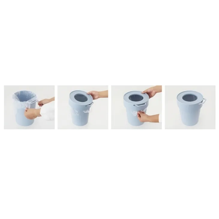 Papperskorg med krok 5L, Hachiman
