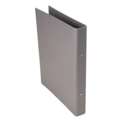 Ringpärm, Ringo canvas, Bigso, Ljusgrå