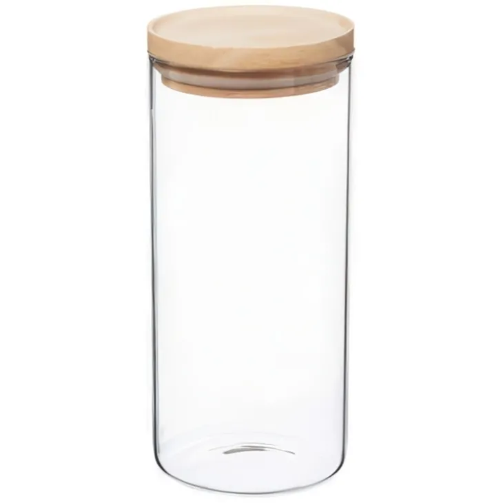 Rund förvaringsburk i glas 1,3L, 5five