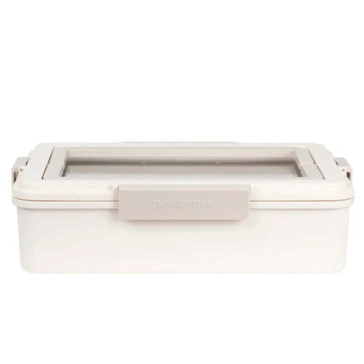 Serveringslåda med kylklampar, Platterbox