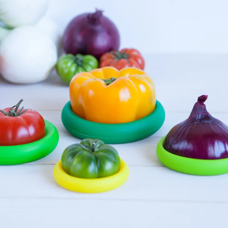 Silikonlock för frukt och grönsaker, 5-pack