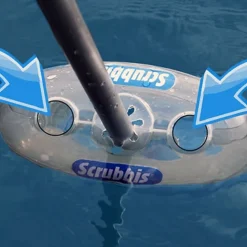 Skrubborste med vattenbehållare, Scrubbis