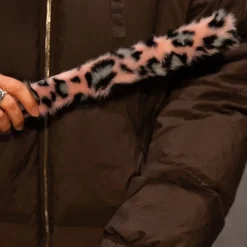 Slapwrap med päls