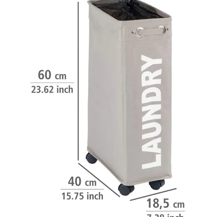 Smal tvättkorg på hjul, Laundry
