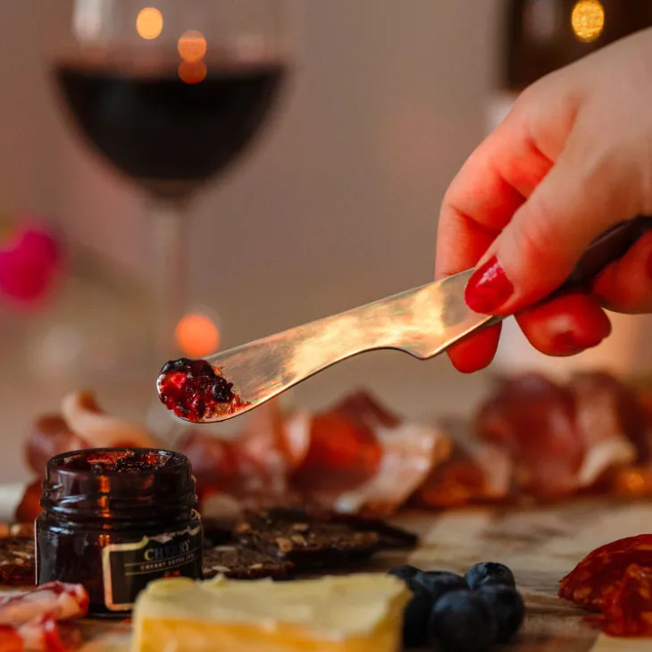 Smörkniv som står, rostfritt stål