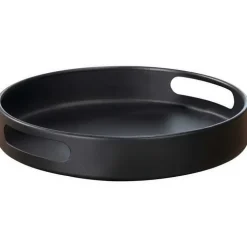 Snurrbricka med hög kant i trä, 26cm