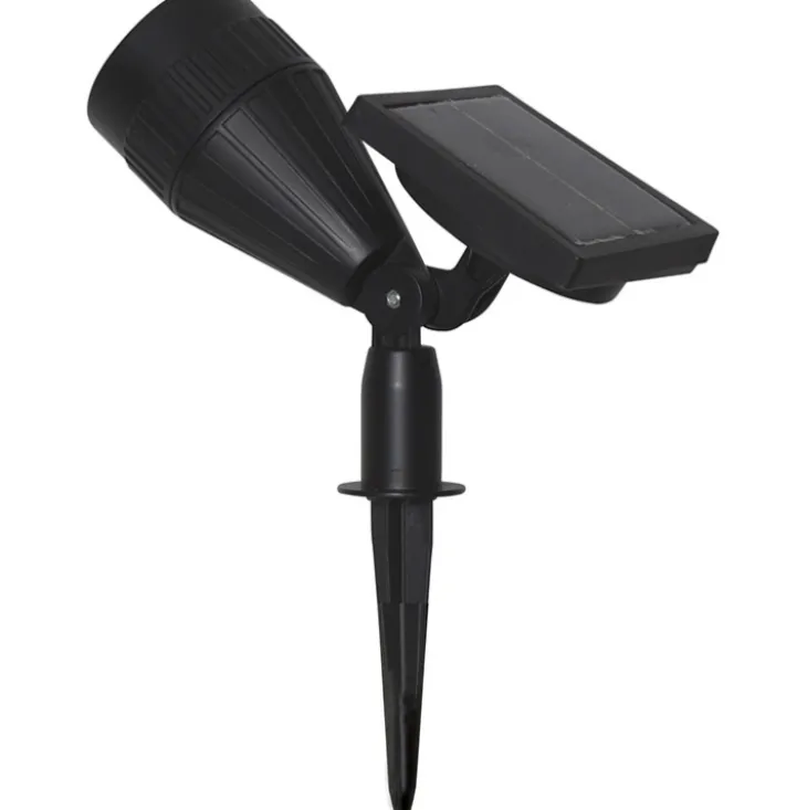 Solcellsladdad trädgårdsspotlight