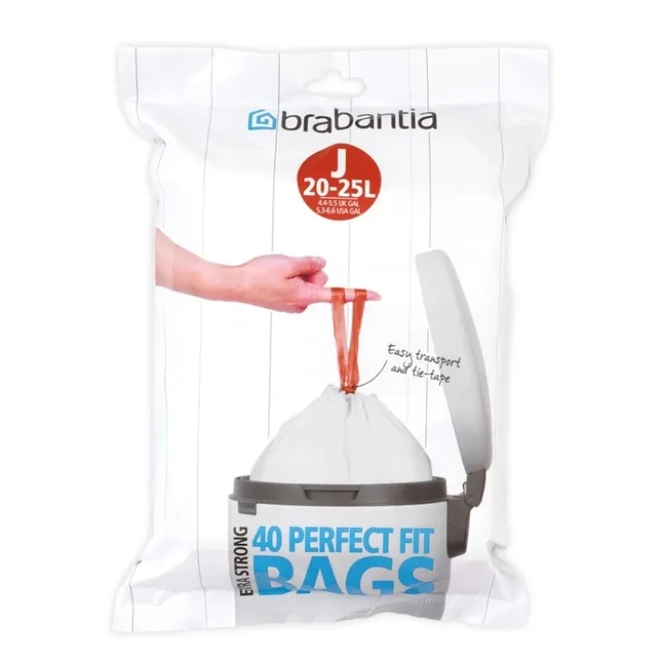 Soppåse med dragband 40-pack 20-25L, Brabantia