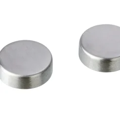 Spegel / Magnetisk anslagstavla, med krokar, WENKO, 30 x H 19cm, Silver
