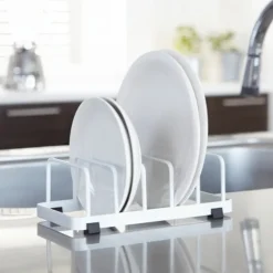 Ställ för tallrikar, TOWER DISH STAND, 22 x 11 x H 7 cm, Yamazaki