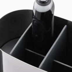 Stor rostfri tandborstmugg med avdelare, Joseph Joseph