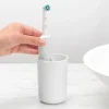 Tandborstmugg med avdelare, Brabantia, Vit
