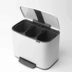 Återvinningstation med 3 fack, Brabantia