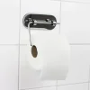 Toalettpappershållare med sugpropp