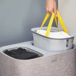 Tvättkorg 2-delad 90L, Joseph Joseph
