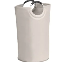 Tvättkorg med handtag 69L, Vit