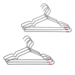 Tygklädd galge 6-pack, 40cm