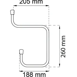 Upphängningskonsol, Habo