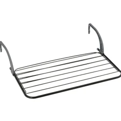 Utfällbar torkställning för element och balkong, Svart
