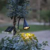 Vridbar solcellsladdad spotlight