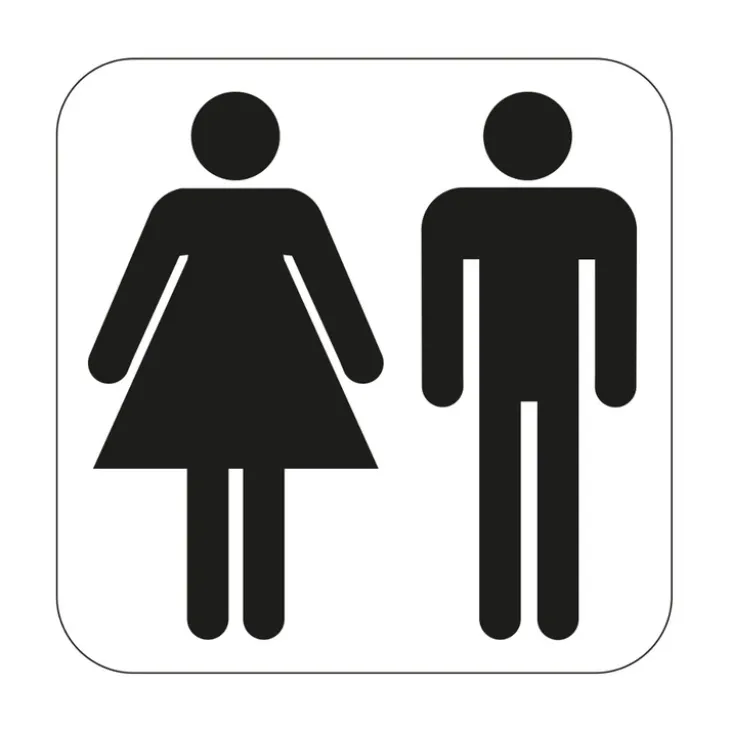 WC piktogram, Unisex
